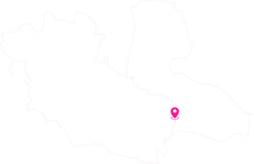 mapa lokalizacji EKO parku na styku Piekar Śląskich i Bytomia
